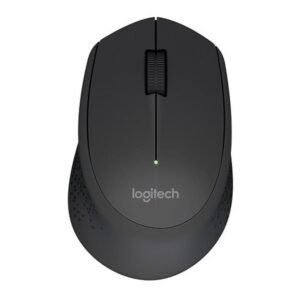 Mouse Inalámbrico Cómodo Diseño Curvo - Logitech M280, Negro