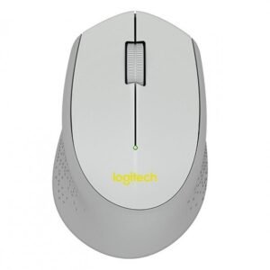Mouse Inalámbrico Cómodo Diseño Curvo - Logitech M280, Gris