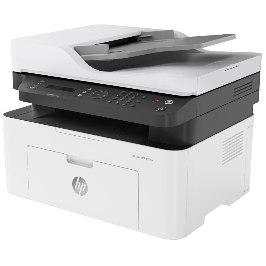Impresora Multifunción Hp Láser M137FNW ADF