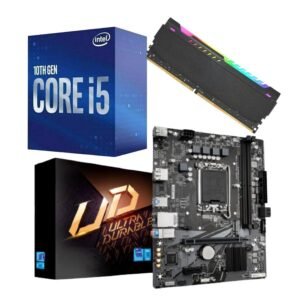 Combo Ecovision Intel I5 10400 + Mother + 8Gb