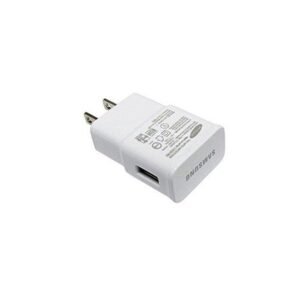 Cargador Samsung original de pared USB con conector americano 5V 1.55A (No incluye cable)