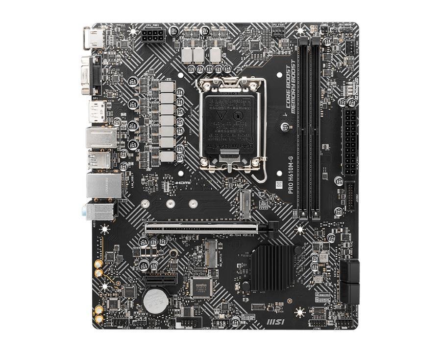 Motherboard MSI PRO H610M-G LGA1700 DDR5