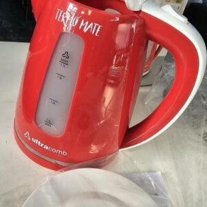 Pava Eléctrica Ultracomb 1.7L (PE-4909N) 2200W Roja - Outlet