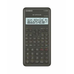Calculadora Cientifica Casio (FX-82MS-2) 240 Funciones Black