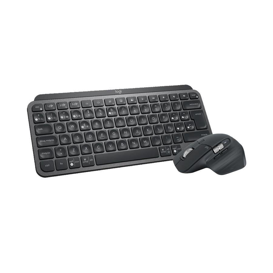 Combo Logitech Teclado Key Mini Graphite + Mouse MX Master 3S Space Grey