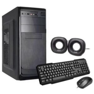 Gabinete Kit Falcom CM-6816 Fuente 500W & Mouse + Teclado
