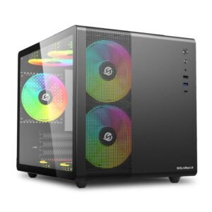 Gabinete  Gamer Solarmax CM-B300 Negro