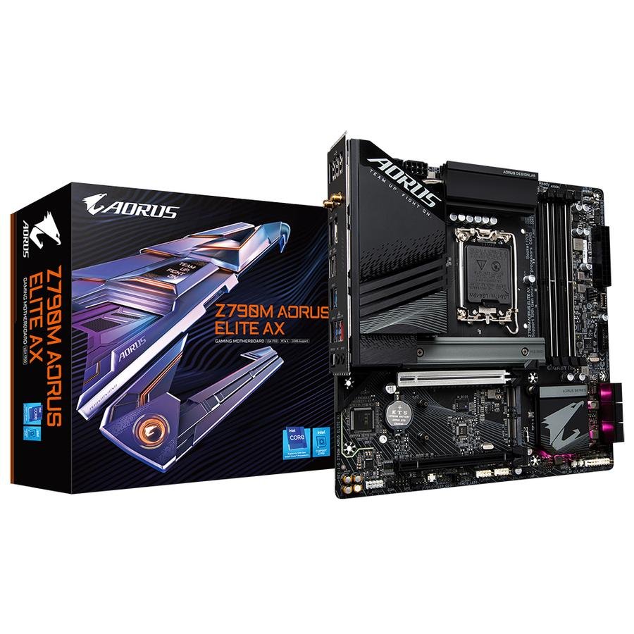 Mother Gigabyte Z790M AORUS ELITE AX Ddr5 Socket 1700