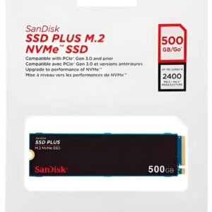 Disco Solido Sandisk Ssd Plus Nvme 500Gb