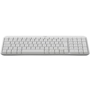 Teclado Logitech Bluetooth K250 Pebble White