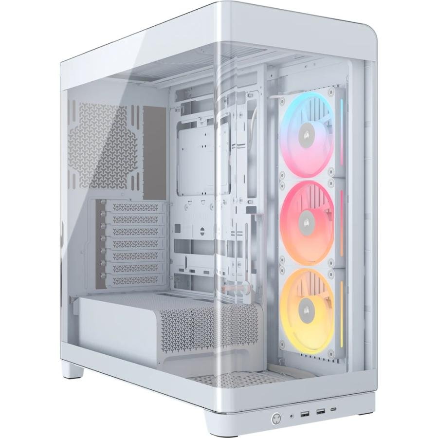 Gabinete Corsair Frame 4500X Lx-R Rgb Icue Link White