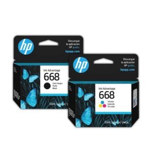 Cartucho Hp 668 Negro y Color (7FP37VL/7FP36VL)