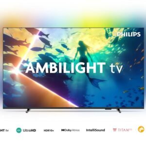 Tv Smart Led Philips 50" 4K 50PUD8100/77 TITAN OS Ambilight