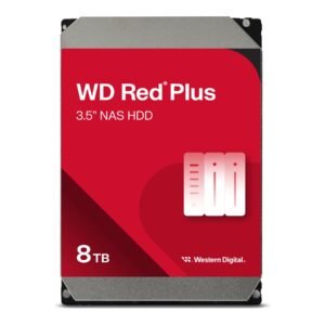 Disco duro interno Western Digital 8TB 3.5" RED PLUS