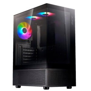 Gabinete Gamer XPG INVADER X MINI Negro ARGB con Vidrio Templado