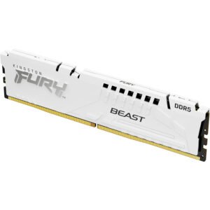 Memoria RAM Kingston 16GB DDR5 6400Mhz Fury Beast White Expo para PC