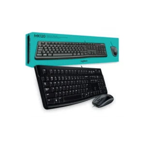 Combo Teclado y Mouse Logitech  MK120 Español