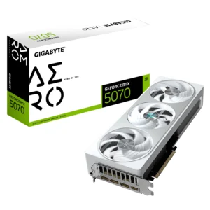 Placa de Video GIGABYTE GeForce RTX 5070 AERO OC 12G