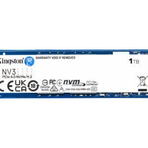 Disco sólido interno Kingston 1TB NV3 PCIE NVME M2