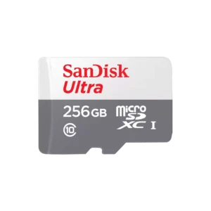 Tarjeta de Memoria SANDISK Ultra MicroSDXC 256GB UHS-I U1 V10 c/adap