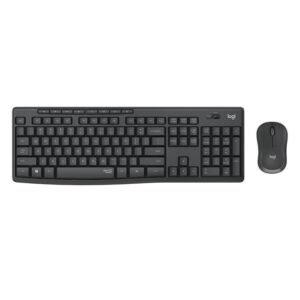 Teclado y Mouse Inalámbrico Logitech Silent (Mk295) Negro