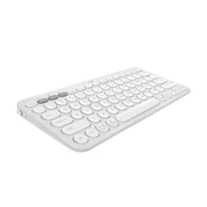 Teclado Multidispositivo Logitech Pebble Keys 2 K380S Blanco