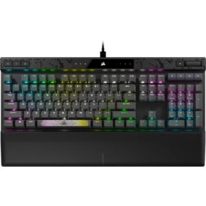 Teclado Mecánico Corsair K70 Max Rgb Mgx Gris Acero  En