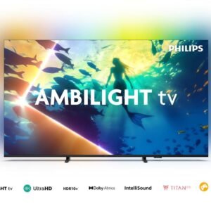 Tv Smart Led Philips 65" 4k 65PUD8250/77 Titan OS Ambilight