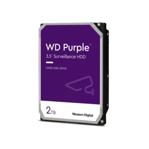 Disco Interno HDD WESTERN DIGITAL Purple 2TB 3.5" SATA 3.0 5400rpm