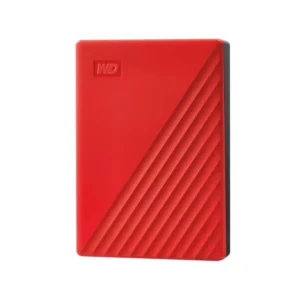Disco Externo HDD WESTERN DIGITAL MyPassport 4TB USB 3.2 Rojo
