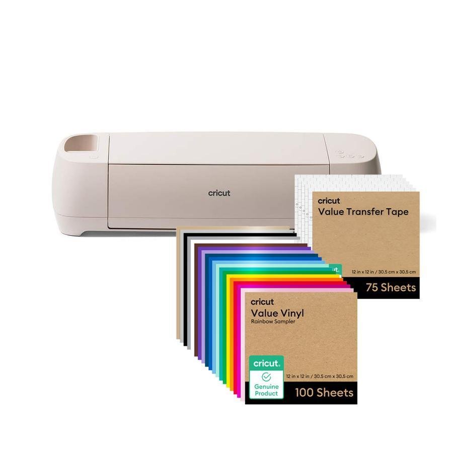 Combo Cricut Negocio Pro (Plotter Explore 4 + Papel Value Vinyl + Cinta De Transferencia)