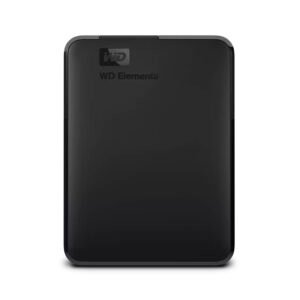 Disco duro externo Western Digital Elements 6TB portatil WDBHJS0060BBK-WESN
