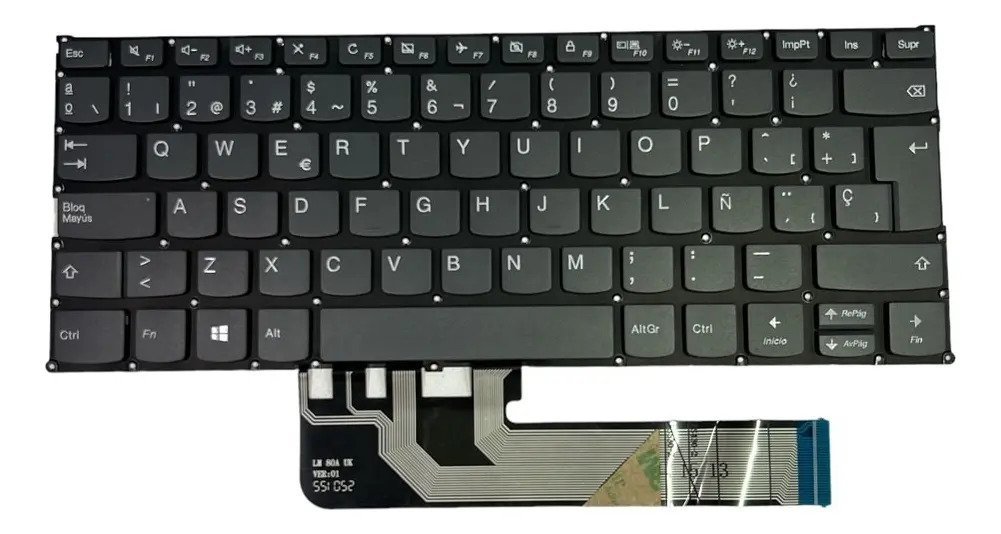 Teclado Español Retroiluminado Lenovo Yoga 530-14ikb 730-13ikb Iwl 730-15ikb