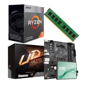 Combo Ecovision Amd Ryzen 5 3400G + Mother + 8Gb + 240Gb