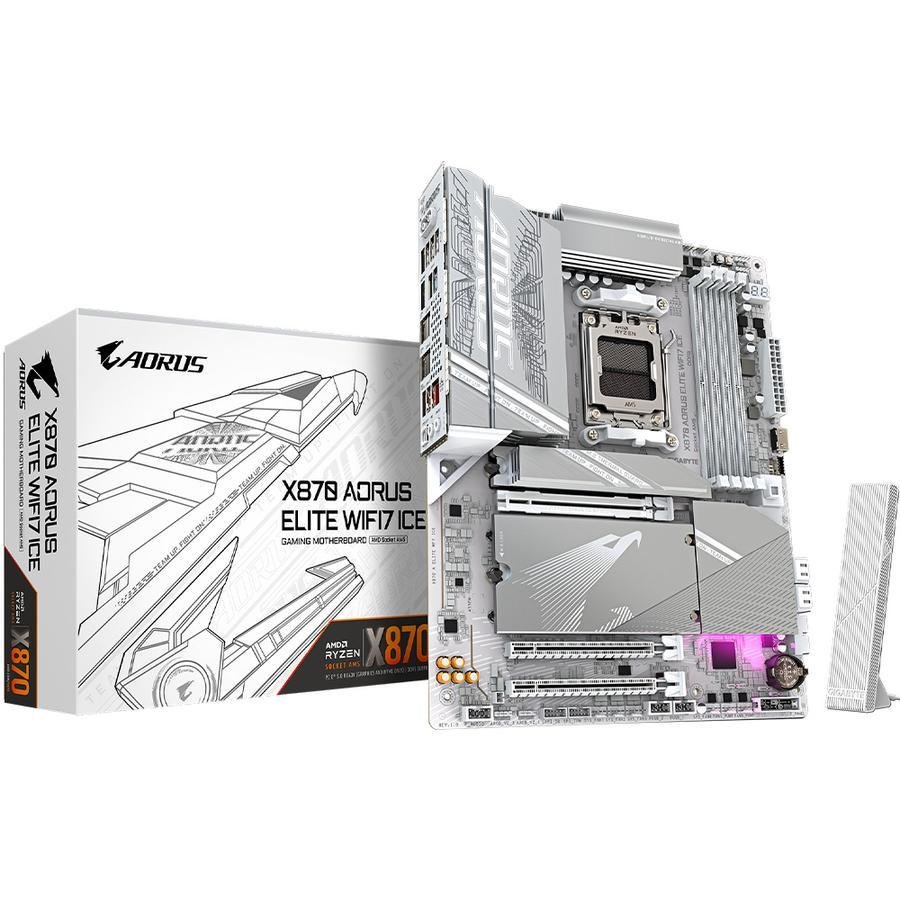 Mother Gigabyte X870 A Elite Wifi7 Ice Socket AM5
