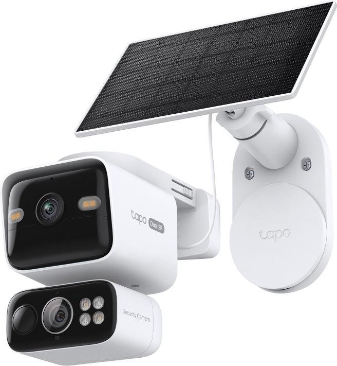 Cámara De Seguridad TP-Link Tapo C645D Kit Solar Dual 2K
