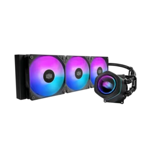 Water Cooler Cooler Master MasterLiquid Core Nex 360 3 Fans 120mm ARGB White