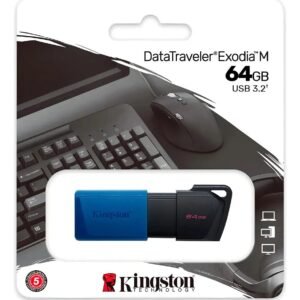 Pendrive Original Kingston DTXM/64GB 64GB USB 3.2 DataTraveler Exodia M