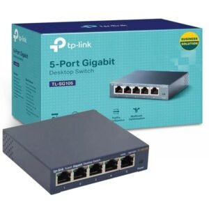 Switch  5 Ports 10/100/1000 Tp-Link (TL-SG105) acero