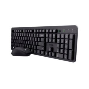 Kit mouse y teclado inalámbricos Trust Ody II negro 25020