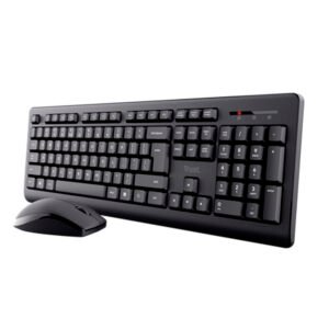 Kit teclado y mouse Trust Primo negro 25433