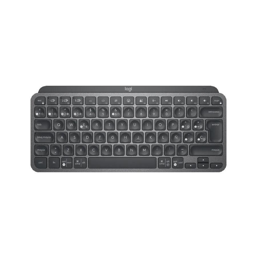 Teclado Logitech Wireless MX Keys Mini Black Retroiluminado