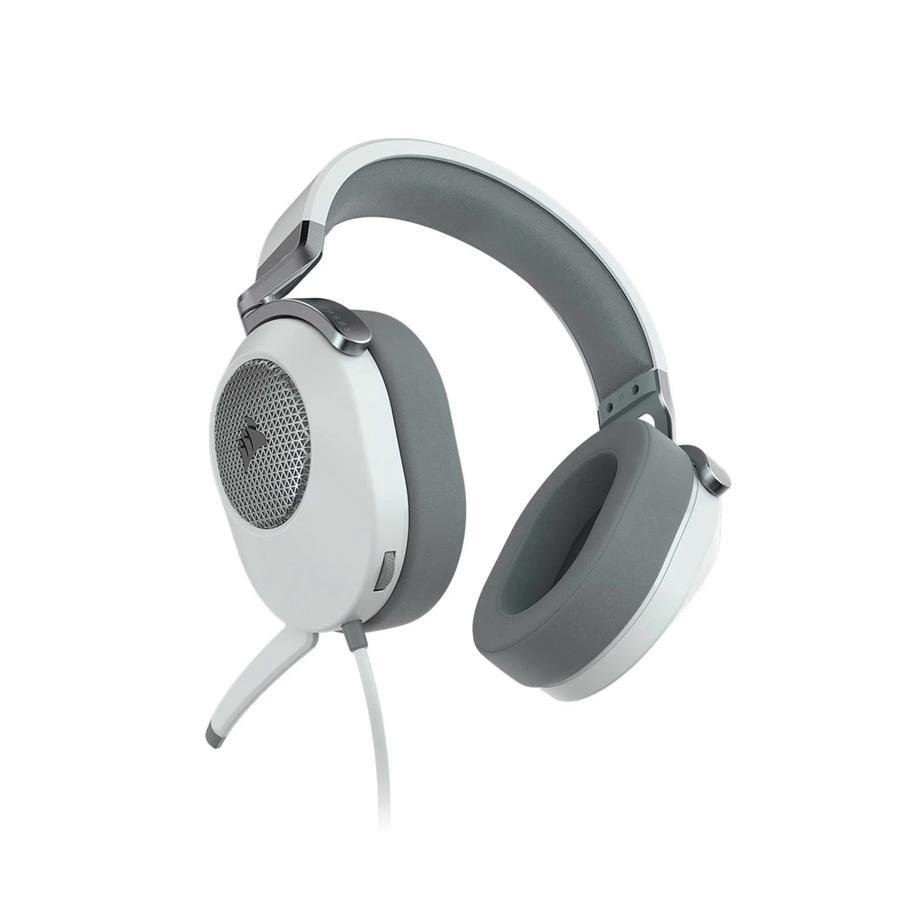 Auricular Corsair HS65 SURROUND Wired Gaming Headset Blanco