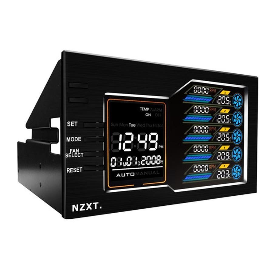 Regulador de fanes / Panel frontal NZXT con LCD