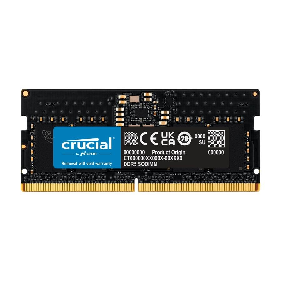 Memoria Ddr5 Sodimm 8 Gb 4800 Mhz Crucial