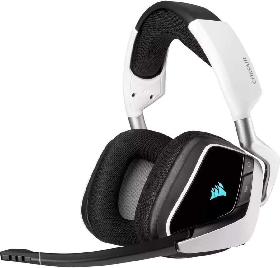 Auricular Corsair Gaming Void ELITE RGB Wireless Dolby 7.1 Con Microfono White