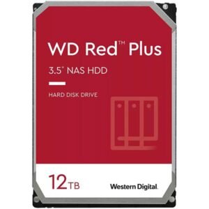 Disco Rigido 12 Tb Western Digital Red Plus Nas Sata 3 7200rpm Cmr