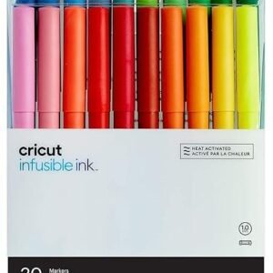 Juego De Bolígrafos De Punta Fina Con Tinta Infusible Para Recarga De Tinta Cricut (30 Unidades)