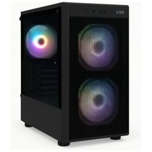 Gabinete Gamer LNZ M11 Mesh 3 Coolers FRGB Vidrio Templado