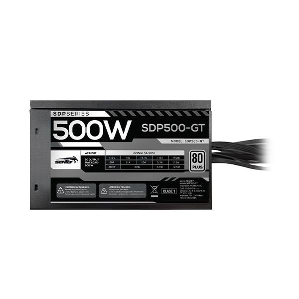 Fuente Sentey 500w SDP500-GT 80 Plus White Certificada ATX 2.31